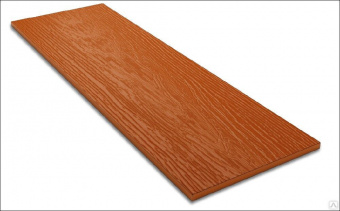 Фибросайдинг "DECOVER" 3600х190х8 мм Terracotta