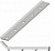 Рейка прижимная алюминиевая LITE, 2 м