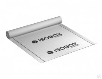 Пленка Ветро-влагозащитая ISOBOX А 70 (70 м2) КЛЕЕВАЯ ПОЛОСА
